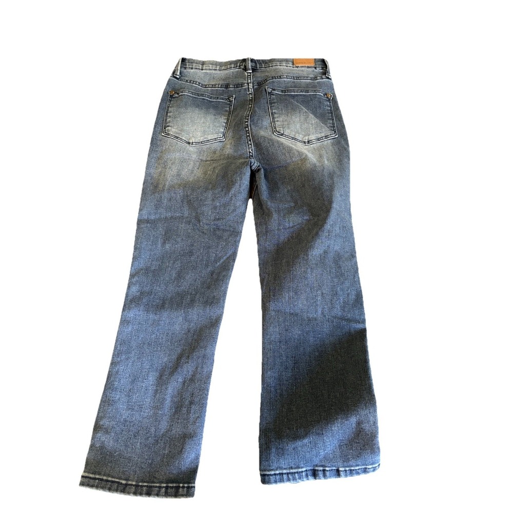 Judy Blue Jeans Pull On Skinny Fit Capri Elastic Waist JB78111 Women's Size 5/27 - Picture 5 of 6